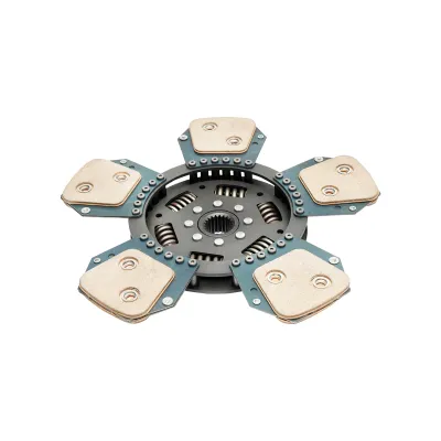 Disc ambreiaj diametru exterior 330mm, interior 1-25.4mm, interior 2-29.5mm, 21 caneluri pentru Massey Ferguson OEM 3613976M91 - imagine 2