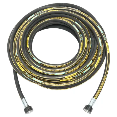 Rola 16,6m furtun spalatorie DN8 1SN cu mufa 22x1,5mm la ambele capete