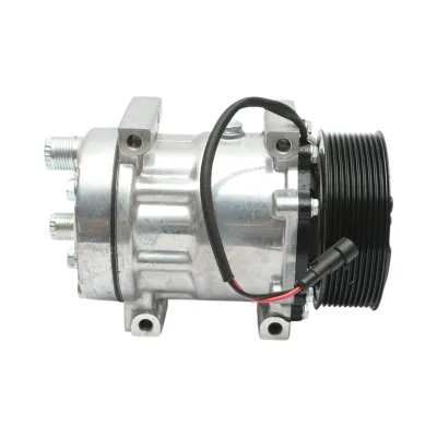 Compresor clima AC 12V New Holland, Case IH Z=10 cod OEM 87709773, 87300121, QP7H15-6020G - imagine 6