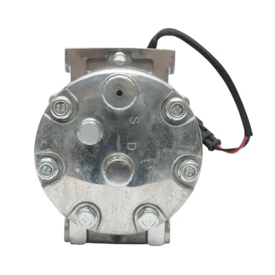 Compresor clima AC 12V New Holland, Case IH Z=10 cod OEM 87709773, 87300121, QP7H15-6020G - imagine 5