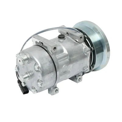 Compresor clima pentru Claas, Caterpillar seria Challenger OEM 178-9570, 1789570 - imagine 2