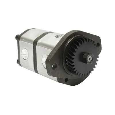 Pompa hidraulica dubla debit 28+12cm3, pinion 93.05mm, Z=31 pentru John Deere OEM RE72058, RE73947 - imagine 5