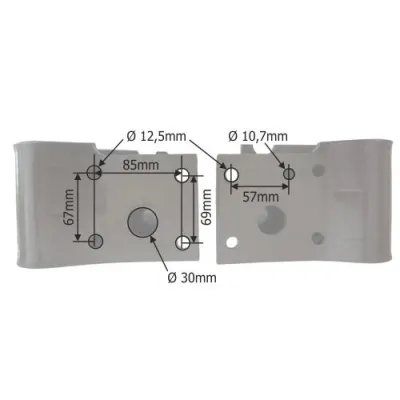 Set arc foaie mecanism hidraulic stanga/dreapta pentru Fendt cod OEM 258861030049 - imagine 4