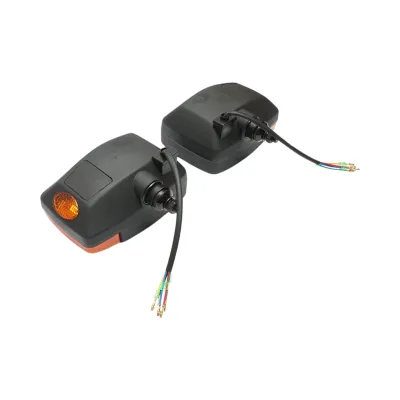 Set lampi fata cu semnalizare stanga/dreapta 12/24V pentru JCB 3CX, 3DX cod OEM 700/50055, 700/50056, 700/50119, 700/38400 - imagine 4