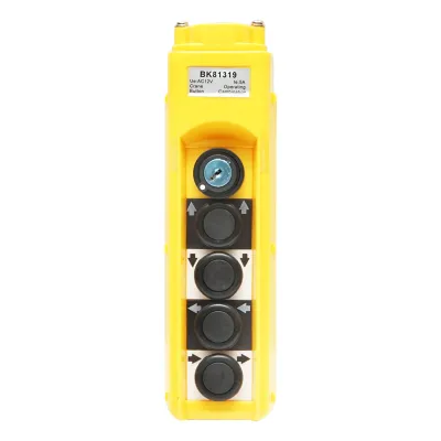 Telecomanda industriala cu 4 comenzi si contact general cu cheie 12V Breckner Germany - imagine 4
