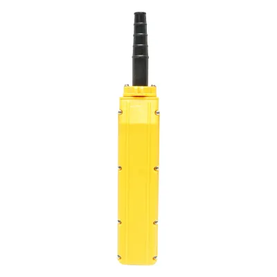 Telecomanda industriala cu 6 comenzi si contact general cu cheie 380V Breckner Germany - imagine 2
