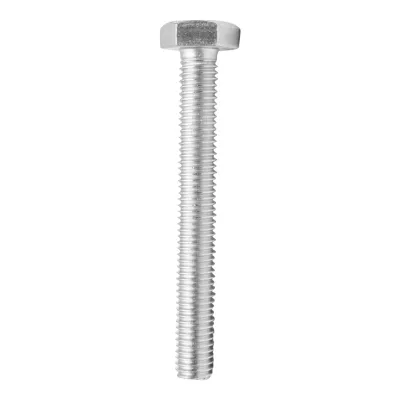 Set 50 buc surub cu cap hexagonal DIN 933-8.8 M10X80mm - imagine 2