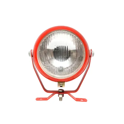 Lampa rosie, proiector de lucru reglabil cu intrerupator UNIVERSAL 12V - imagine 2