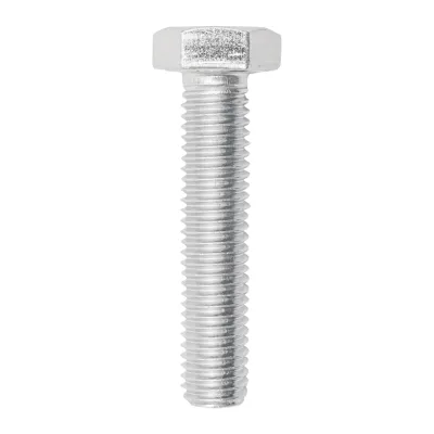 Set 50 buc surub cu cap hexagonal DIN 933-8.8 M12X55mm - imagine 2