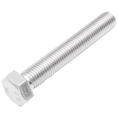 Set 25 buc surub cu cap hexagonal DIN 933-8.8 M16X100mm - imagine 4