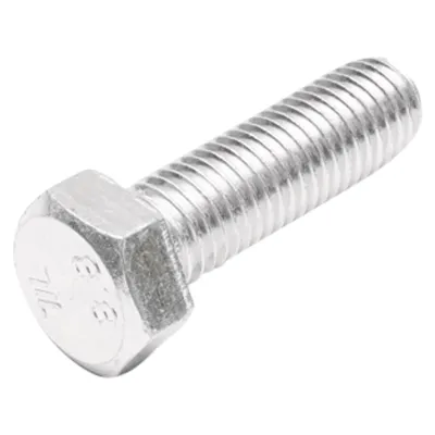 Set 25 buc surub cap hexagon DIN 933-8.8 M18X60 - imagine 4