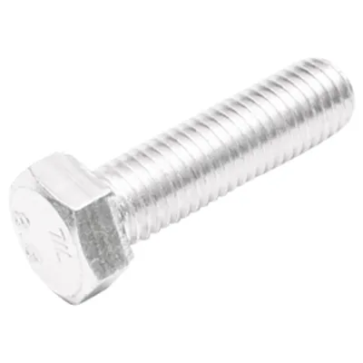 Set 25 buc surub cap hexagon DIN 933-8.8 M18X65 - imagine 4