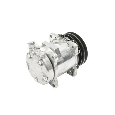 Compresor clima A/C pentru New Holland, Case IH, cod OEM 5176185, 9704118, 89508380, 80450805 Breckner Germany - imagine 3