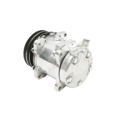 Compresor clima A/C pentru New Holland, Case IH, cod OEM 5176185, 9704118, 89508380, 80450805 Breckner Germany - imagine 2