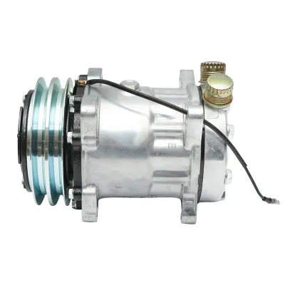 Compresor clima A/C  pentru Ford, New Holland, Case IH cod OEM: 47132887, 5165548 Breckner Germany - imagine 2