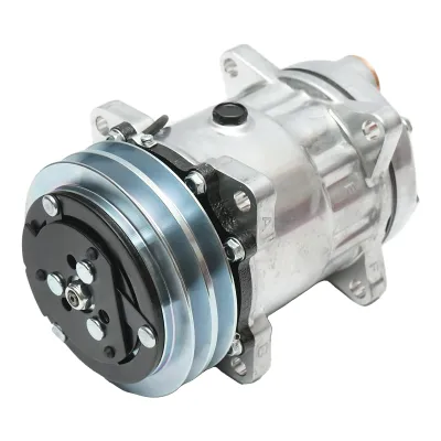 Compresor clima A/C pentru Massey Ferguson, Claas, Landini cod OEM 3157920, 3159720, 3712528M2, 3782613M2, 3386861M1