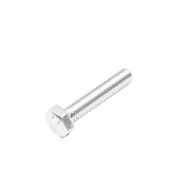 Set 50 buc surub cu cap hexagonal DIN 933-8.8 M6X30mm - imagine 4