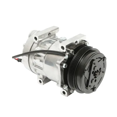 Compresor clima A/C pentru New Holland, Case IH, Steyr cod OEM 87709785, 87802912 Breckner Germany - imagine 3