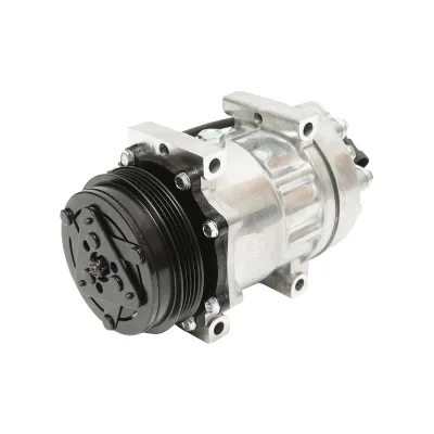 Compresor clima A/C pentru New Holland, Case IH, Steyr cod OEM 87709785, 87802912 Breckner Germany