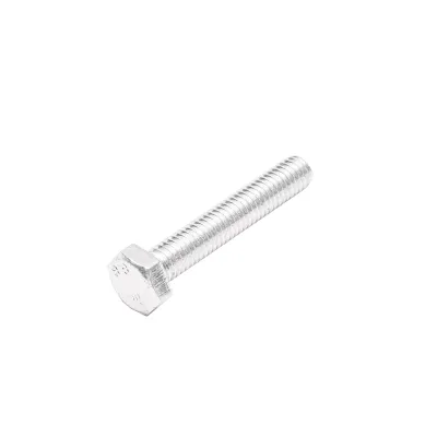 Set 100 buc surub cap hexagon DIN 933-8.8 M6X35 - imagine 4