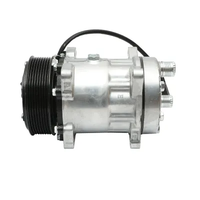 Compresor clima A/C pentru New Holland, Case IH cod OEM 84058795 - imagine 3