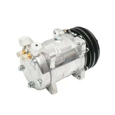 Compresor clima A/C pentru Deutz-Fahr, Same, Lamborghini cod OEM 000771984, 001013184,  0.010.1318.4, 0.007.7198.4 - imagine 4