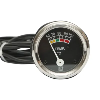 Indicator temperatura apa mecanic cu sonda Massey Ferguson, Landini 9500 cod OEM 1822732M91, 1822732M92, 1822732M93 - imagine 2