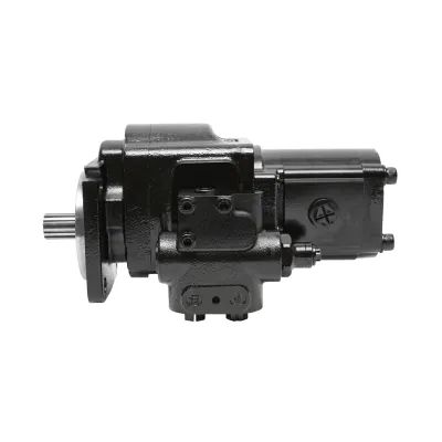 Pompa hidraulica dubla 80L/min pentru JCB cod OEM 20/925592, 20/925357, 20/925308 - imagine 3