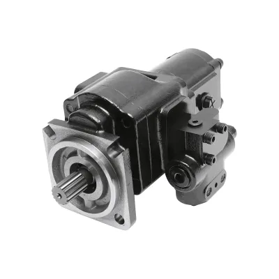 Pompa hidraulica dubla 80L/min pentru JCB cod OEM 20/925592, 20/925357, 20/925308