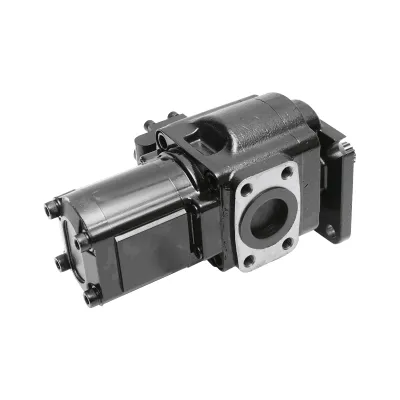 Pompa hidraulica dubla 80L/min pentru JCB cod OEM 20/925592, 20/925357, 20/925308 - imagine 4
