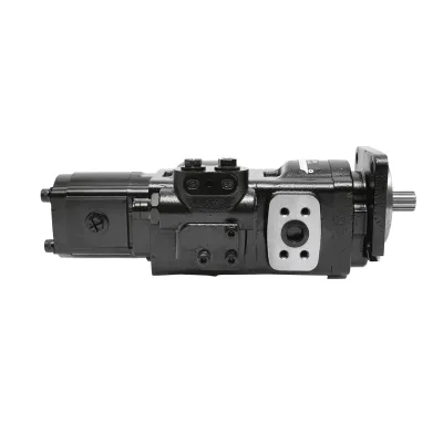 Pompa hidraulica tripla 29/19/16 CC/REV pentru JCB cod OEM 20/925588, 20/925356, 7029530002 - imagine 4