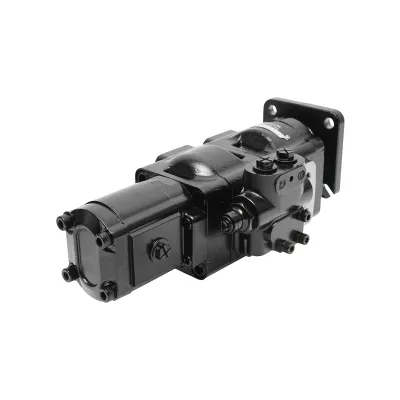 Pompa hidraulica tripla 29/19/16 CC/REV pentru JCB cod OEM 20/925588, 20/925356, 7029530002 - imagine 3