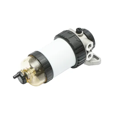 Baterie filtru motorina cu separator apa pentru motor Perkins cod OEM 26560145, BF7681-D, 138-3100, P550399, 32/925328, WK8141, V836662561 - imagine 4