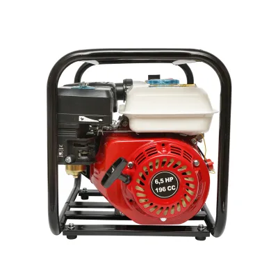 Motopompa pe benzina 7.5CP WP20 tip Honda, 2 toli, debit 30m3/h, adancime absorbtie 7-9m, inaltime refulare 32m THOR - imagine 6