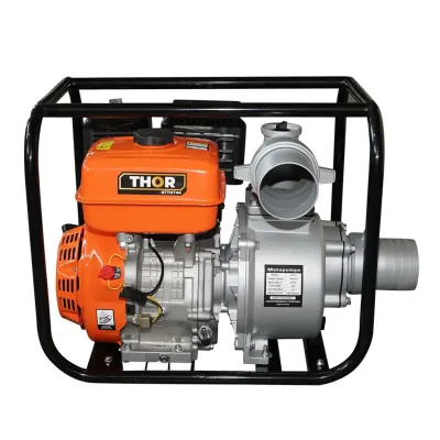 Motopompa pe benzina 13CP WP40, 4 toli, debit 80m3/h, adancime absorbtie 7m, inaltime refulare 28m THOR - imagine 2