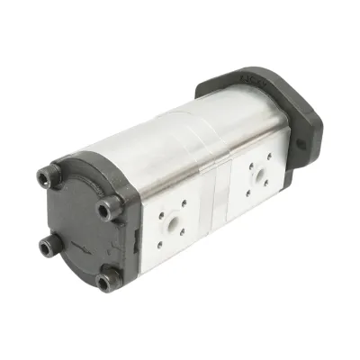 Pompa hidraulica dubla John Deere, Renault, debit 22.5+11cm3 sens stanga cod OEM RT7700036171 - imagine 3
