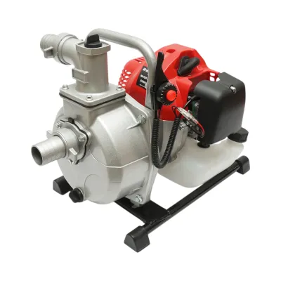 Motopompa pe benzina 2.2CP, 2T 52cc, 1.5 toli, debit 15m3/h, autoamorsare, adancime absorbtie 15m, inaltime refulare 22m Breckner Germany