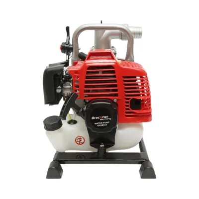 Motopompa pe benzina 2.2CP, 2T 52cc, 1.5 toli, debit 15m3/h, autoamorsare, adancime absorbtie 15m, inaltime refulare 22m Breckner Germany - imagine 5