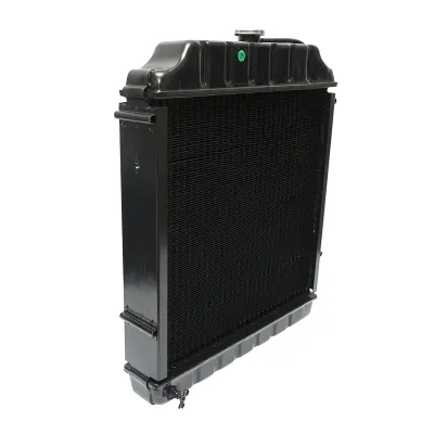 Radiator racire apa Massey Ferguson cu 4 randuri de celule cod OEM 1695721M2 - imagine 3