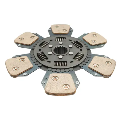 Disc ambreiaj John Deere cod Ex: 300mm, In: 26mm, Z=15 OEM AL120016, AL23094, AL30451 - imagine 3