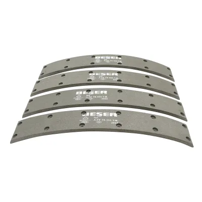 Set ferodouri saboti frana 355x51mm Massey Ferguson cod OEM 1851062M91 - imagine 2