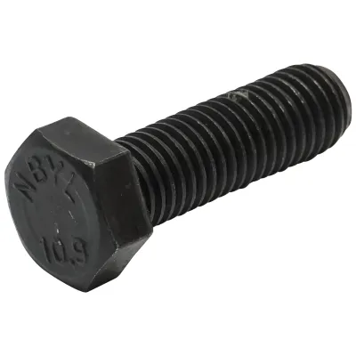Set 50 buc surub negru cu cap hexagonal DIN 933 M14x45mm G10.9 - imagine 3