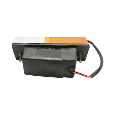 Lampa semnalizare dreapta fata 12V, 5W Fiat, Massey Ferguson, Landini, Case IH 160x60mm cod OEM 5124111, 5124113, 87569358, 9958319, 4997265, 4999859, SF4999859, 1425884M93, VPM3633, 400481AA - imagine 2