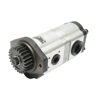 Pompa hidraulica dubla John Deere cod OEM RE223233, B67475, RE227447