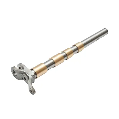 Ax pedala frana cu bucse New Holland, Fiat, U-445 cod OEM 5086574, 40.35.014 - imagine 2