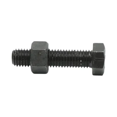 Surub cu piulita pentru DISHG67 dinte central cupa JCB M12x50mm - imagine 2