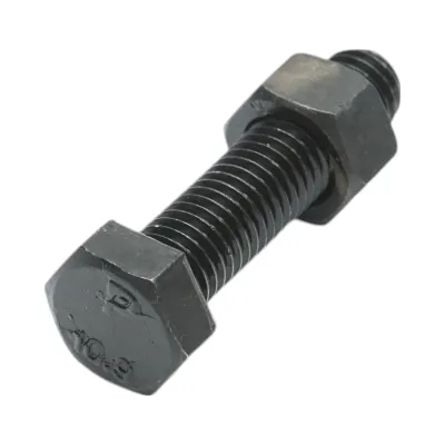 Surub cu piulita pentru DISHG63 dinte cupa lateral Komatsu, Caterpillar, JCB M12x50mm - imagine 4