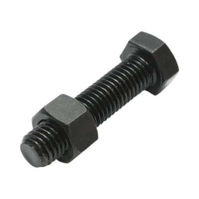 Surub cu piulita pentru DISHG63 dinte cupa lateral Komatsu, Caterpillar, JCB M12x50mm - imagine 3