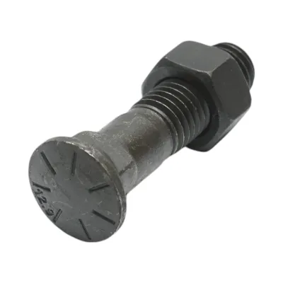 Surub cu piulita M16x38mm dinte cupa lateral Komatsu DISHG65 - imagine 4
