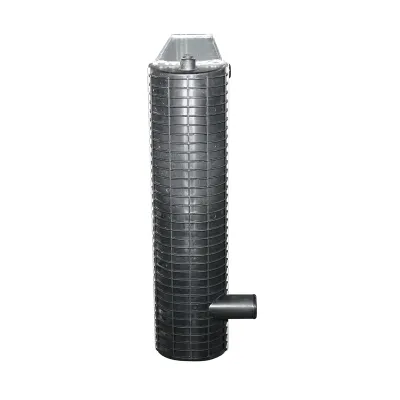 Radiator racire apa buldoexcavator Volvo L150E, L150F, L180E, L180F, L180F HL, L220E, L220F 1110x676x140mm cod OEM 11110637, 11110685 - imagine 5